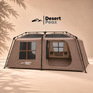 אוהל 10 אנשים ענק דגם - DesertPeax Oasis Grand 10